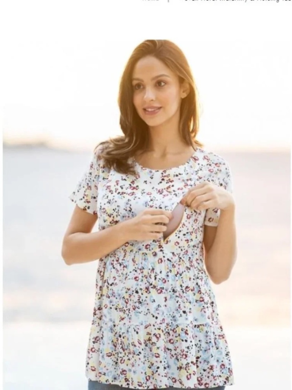 Seraphine maternity and nursing top